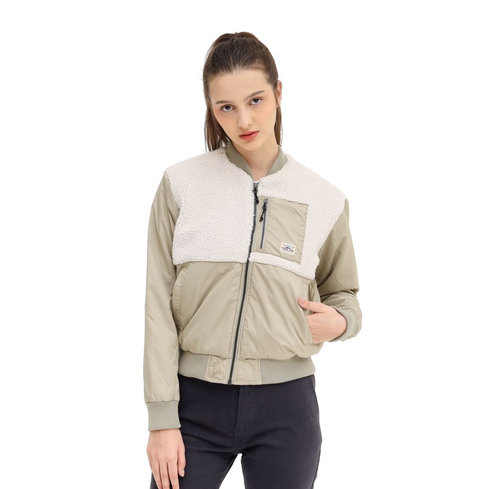 WC BOMBER JKT / GRAY SIX