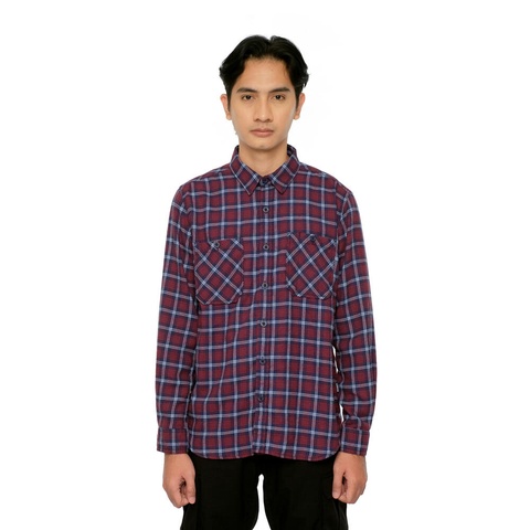 910010205 DESERT LINE FLANNEL SHIRT LS