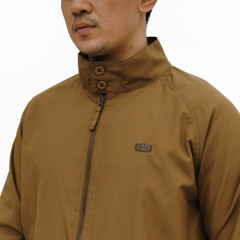 BOULDER HARRINGTON JACKET, BRW, L