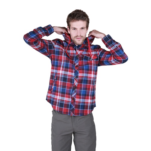 K. LS FLANEL HOODY 2.1