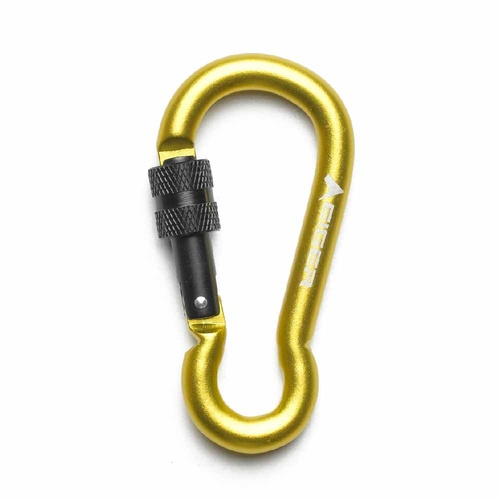 7 MM PEAR CARAB WSCREW LOCK