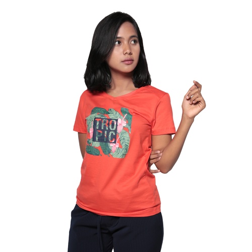 TROPICALLY ME S/S T-SHIRT WOMEN
