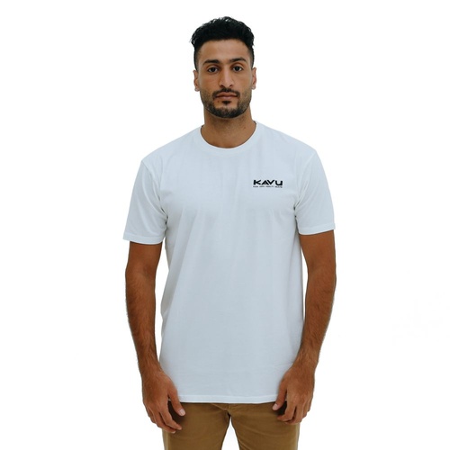 KAVU KLEAR ABOVE ETCH ART T-SHIR