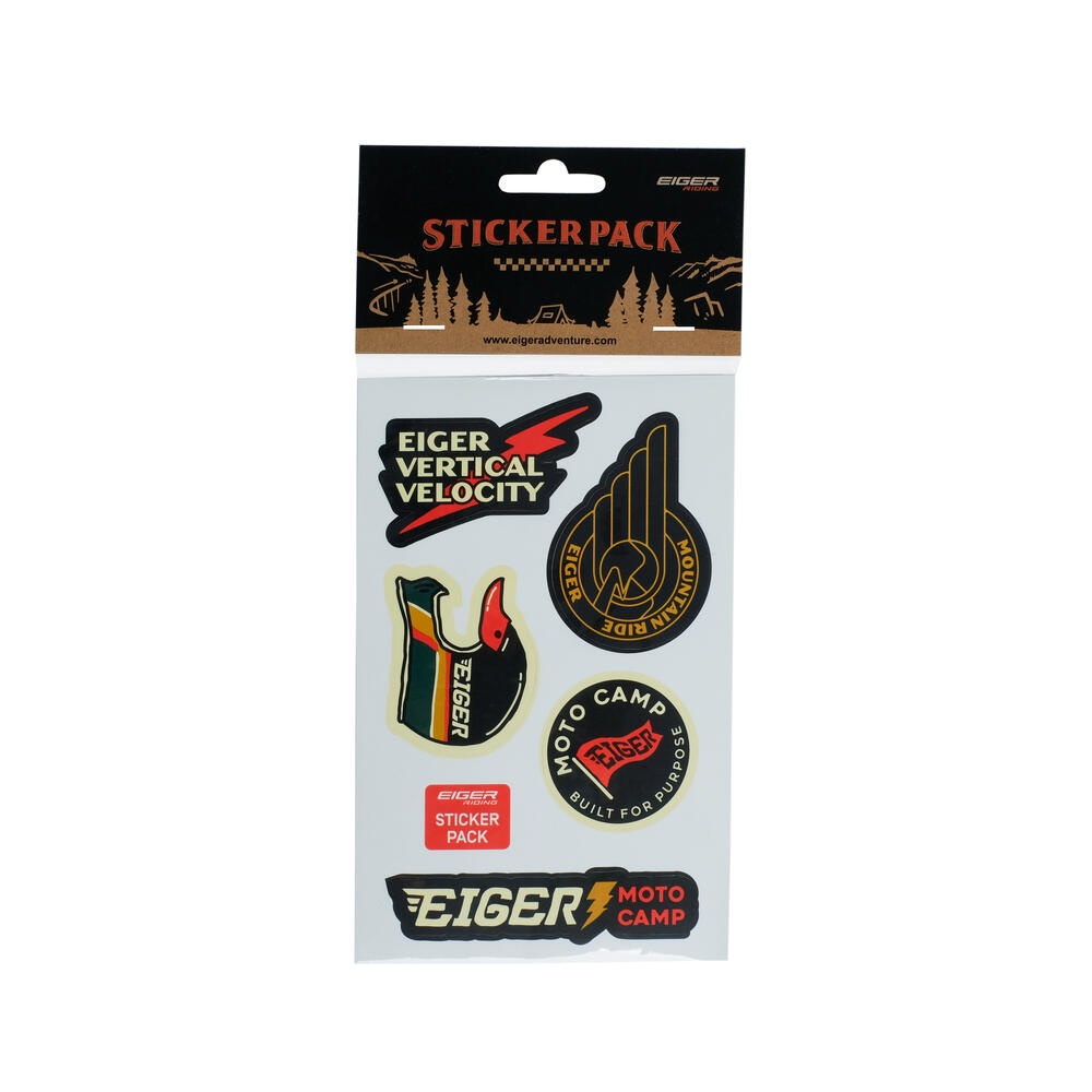 910010514 MOTO CAMP STICKER PACK