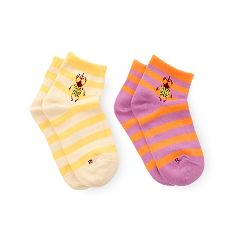 JR MOORLAND LOW CUT STRIPE SOCKS (910010382)