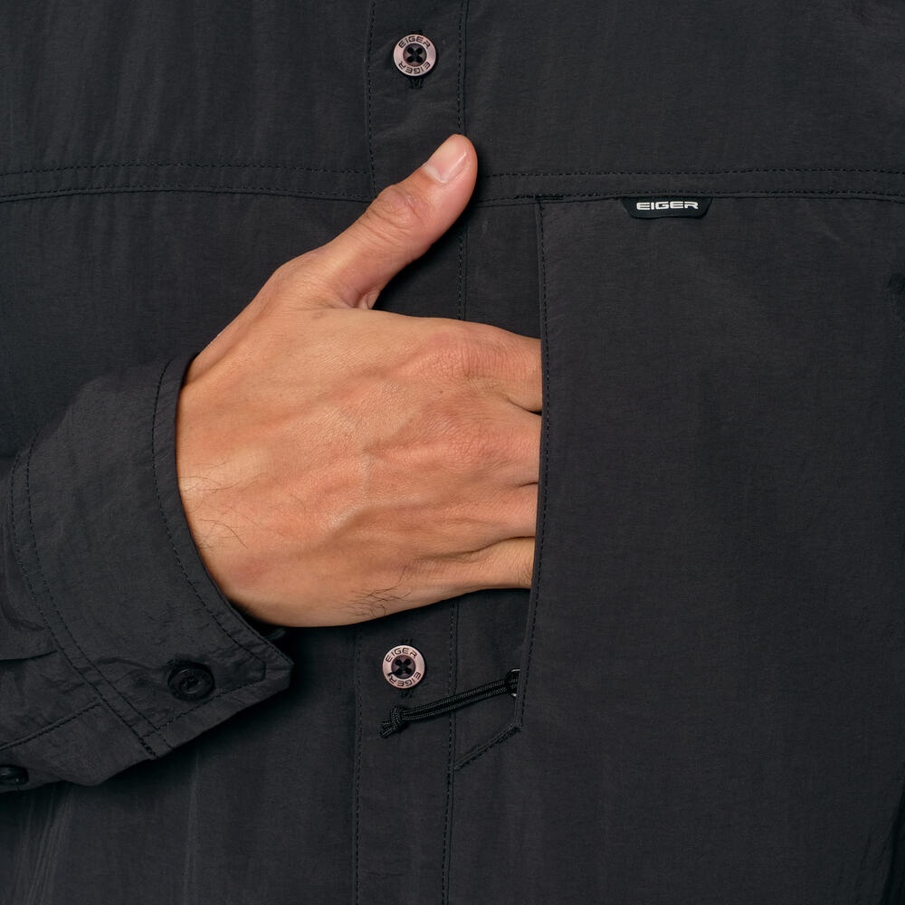 910010578 OBSIDIAN STAND COLLAR LS