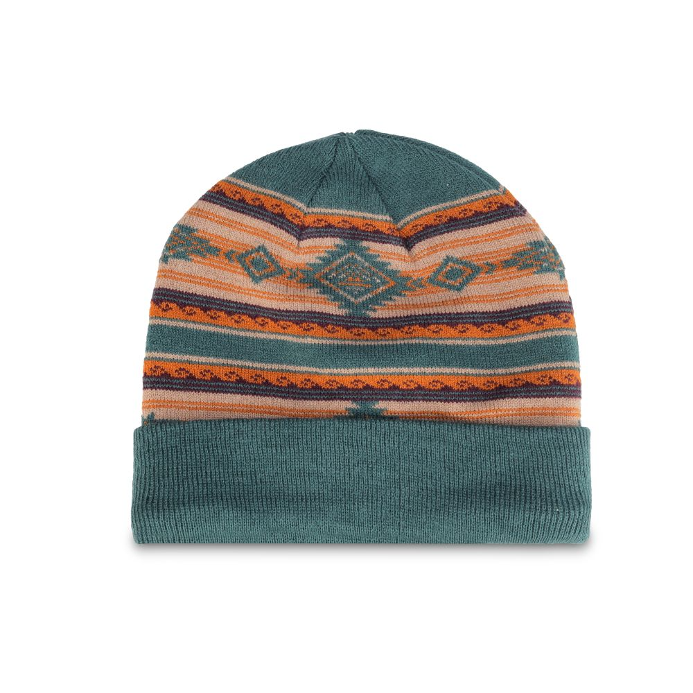 910008650 ETHNIC PATTERN BEANIES WS