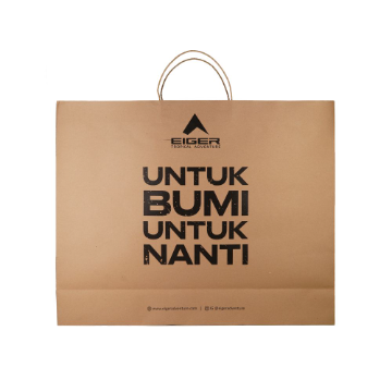PAPER BAG EIGER GREEN 62X50
